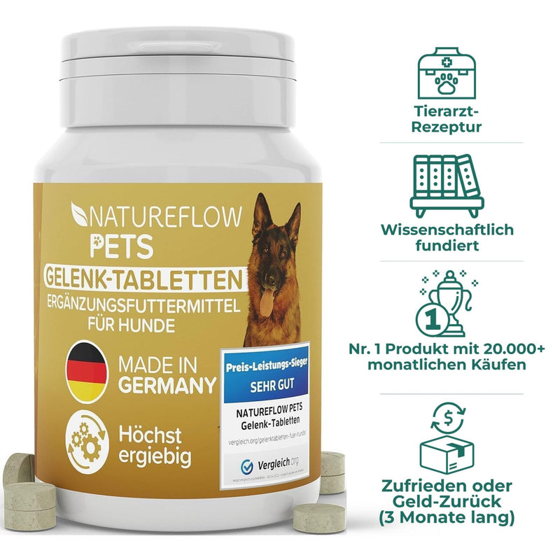 Gelenktabletten - Natureflow Pets - 100 Stück