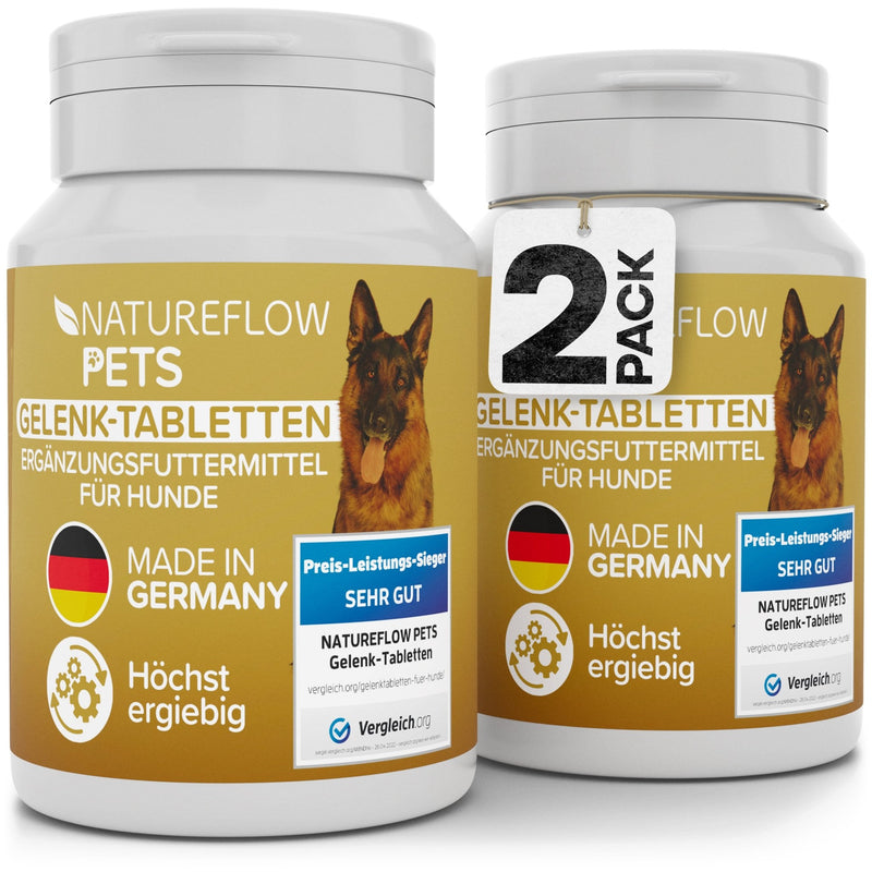 Gelenktabletten - Natureflow Pets - 200 Stück (2x100 Stk.)