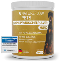 Grünlippmuschelpulver - Natureflow Pets - 1.000g