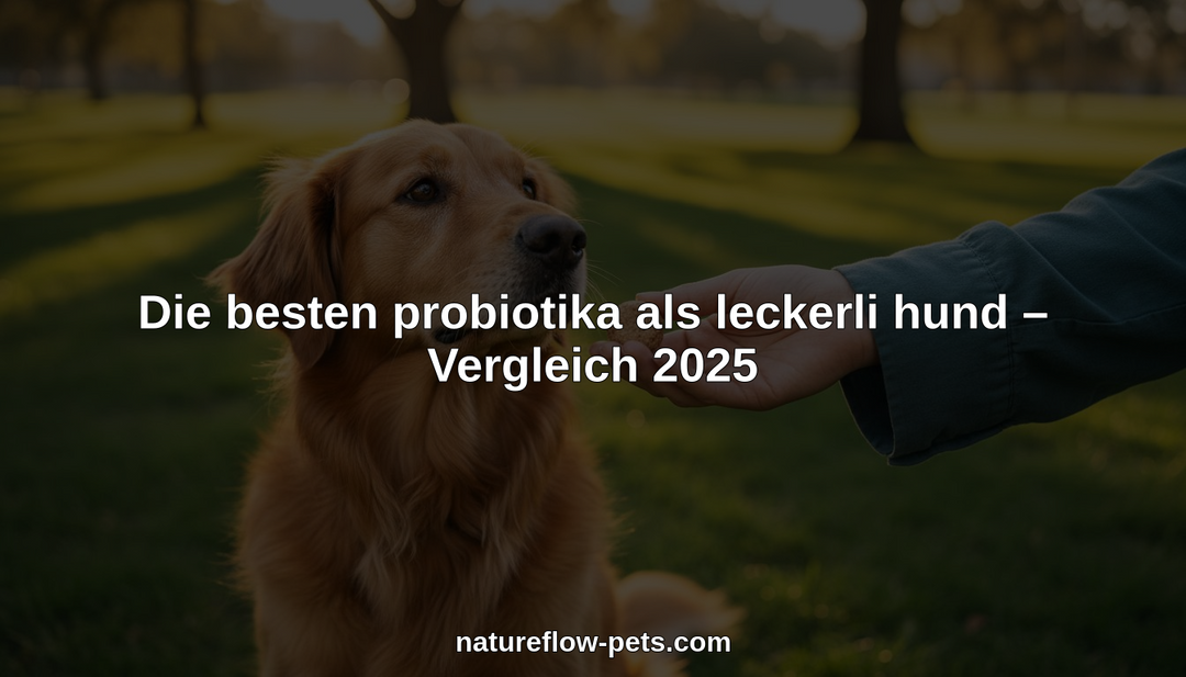 probiotika als leckerli hund hero header image