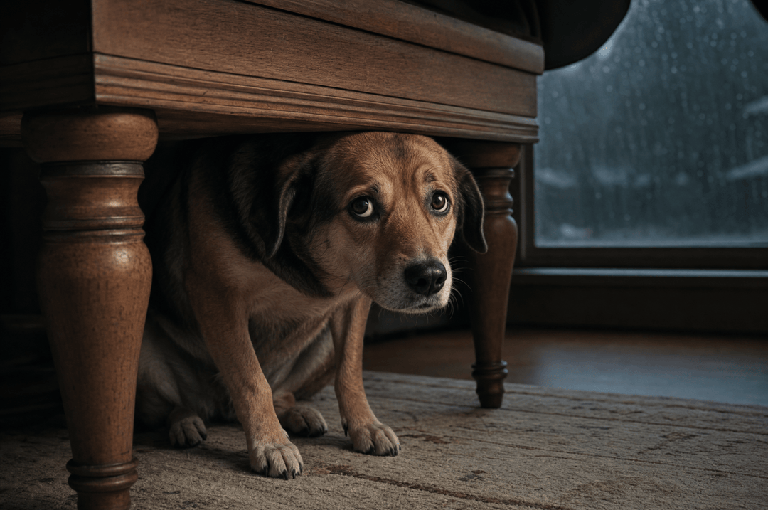 Angst und Stress beim Hund: Ursachen erkennen und den Hund natürlich beruhigen - Natureflow Pets