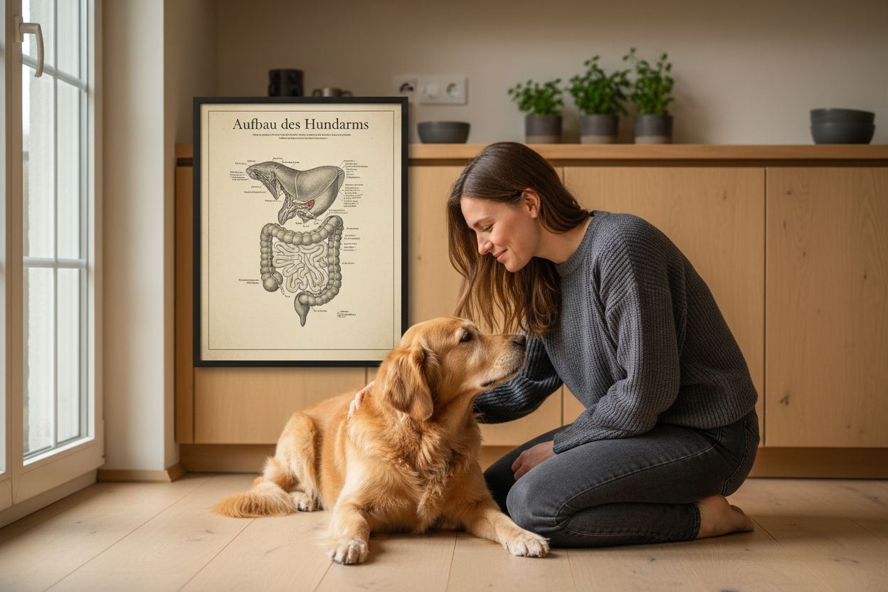 Aufbau des Hundedarms: Verstehen und Erklären – Natureflow Pets