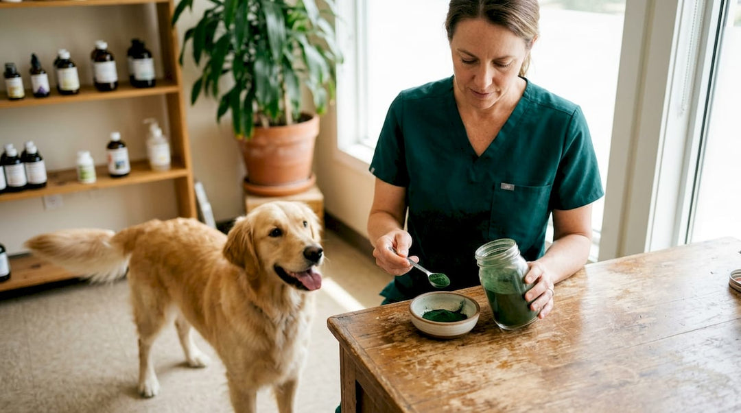 Was ist Spirulina für Hunde? Wirkung und Dosierung - Natureflow Pets