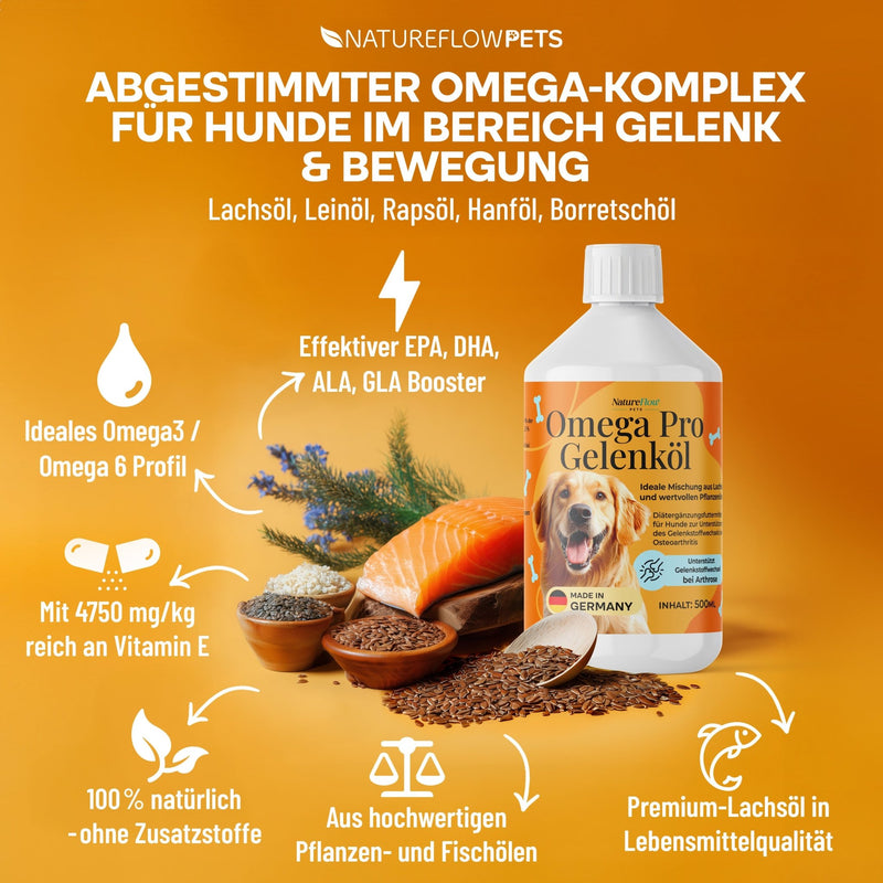 Gelenköl - Natureflow Pets - 500ml