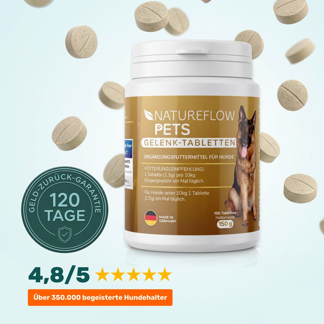 Gelenktabletten - Natureflow Pets - 100 Stück
