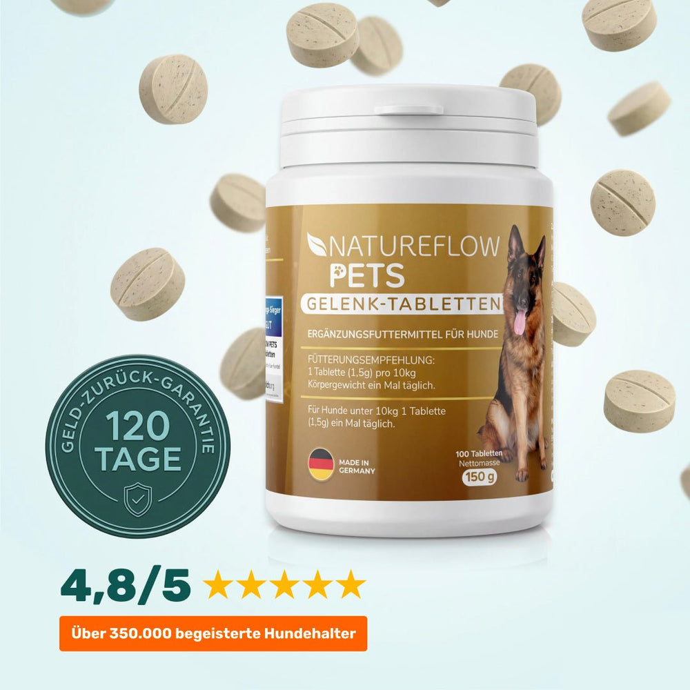 Gelenktabletten - Natureflow Pets - 100 Stück