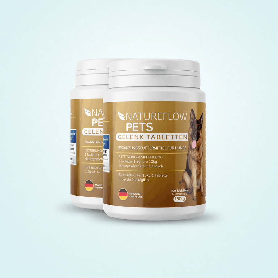Gelenktabletten - Natureflow Pets - 200 Stück (2x100 Stk.)