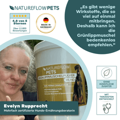 Grünlippmuschelpulver - Natureflow Pets - 500g