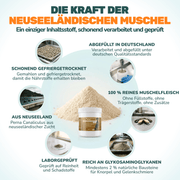 Grünlippmuschelpulver - Natureflow Pets - 500g