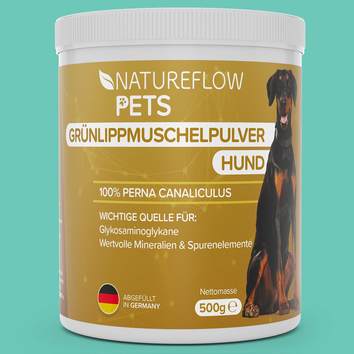 Grünlippmuschelpulver - Natureflow Pets - 500g