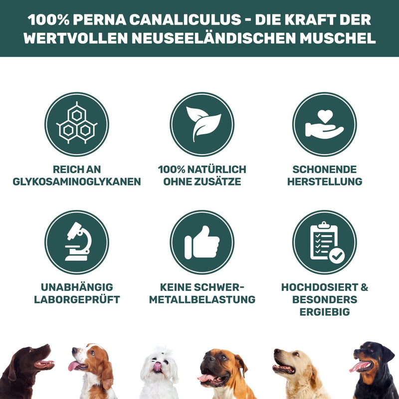 Grünlippmuschelpulver - Natureflow Pets - 500g