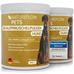 Grünlippmuschelpulver - Natureflow Pets - 2.000g (2x1.000g)