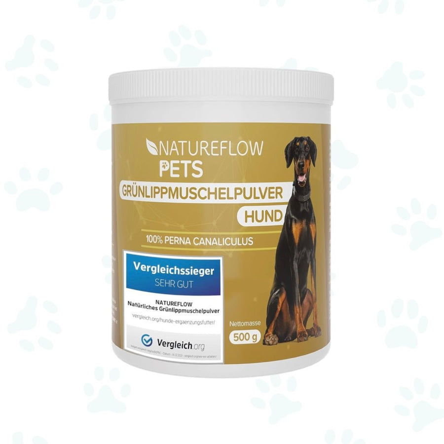 Grünlippmuschelpulver - Natureflow Pets - 500g