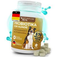Präbiotikum & Probiotikum - Natureflow Pets - 120 Tabletten