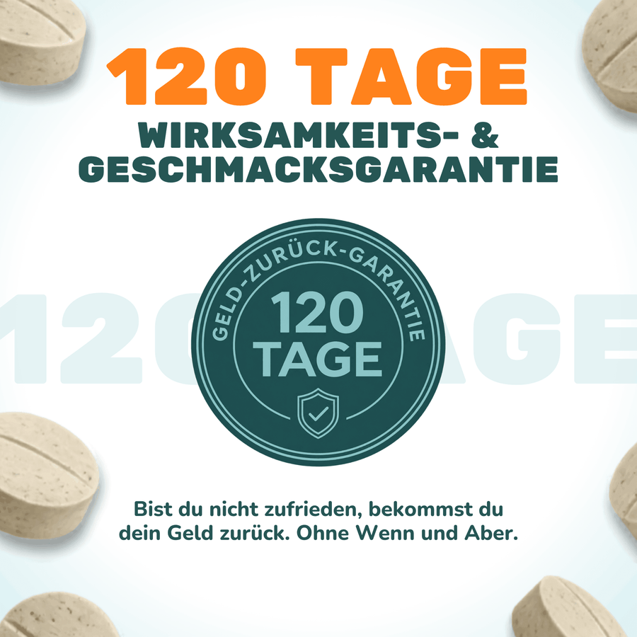 Präbiotikum & Probiotikum - Natureflow Pets - 120 Tabletten