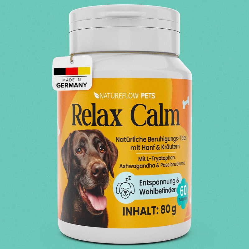 Relax Calm Tabletten - Natureflow Pets - 60 Stück