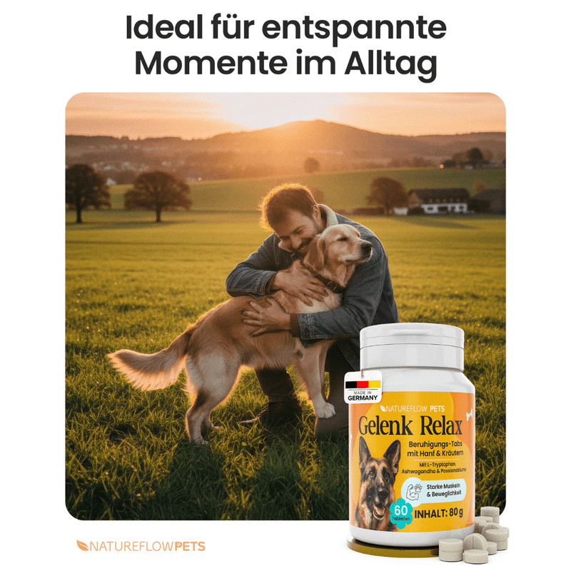 Relax Calm Tabletten - Natureflow Pets - 60 Stück