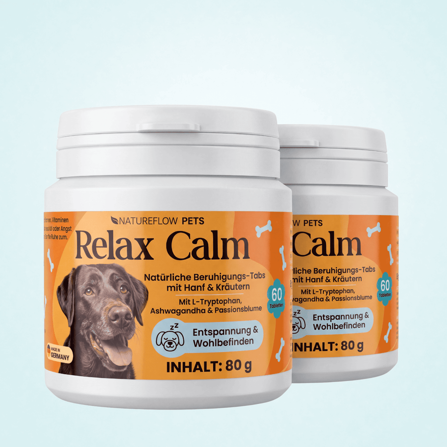 Relax Calm Tabletten - Natureflow Pets - 120 Stück